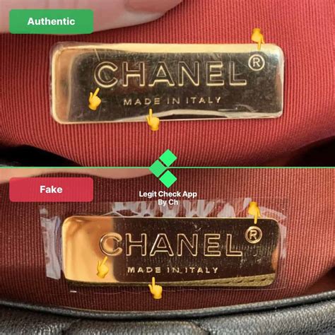 fake chanel logo vs real|authentic chanel counterfeit.